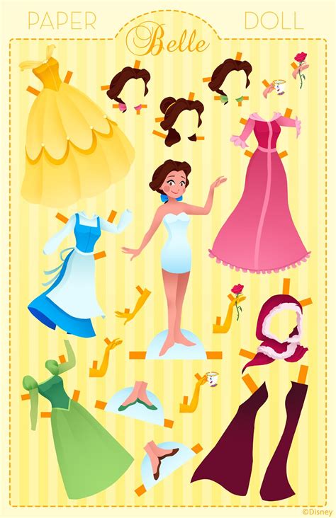 disney paper doll